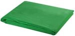 vidaXL Fotostudio Hintergrund Baumwolle Gr&uuml;n 3x3m Chromakey Hintergrundstoff