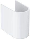 GROHE Euro Keramik 39201 Semi St&auml;nder f&uuml;r Waschbecken, alpinwei&szlig;