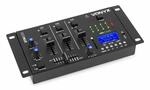Vonyx STM3030 DJ Mischpult f&uuml;r PC, 4-Kanal DJ Controller, Audio Mixer, USB, SD, MP3