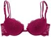 Lascana Damen Damen Push-up-BH aus Spitze mit Vorderverschluss mit Spitze,