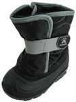 Kamik Unisex Kinder Winterstiefel Snowbug3 Jungen, Schwarz Black Bk2, 25 EU