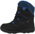 Kamik Unisex-Kinder Stance Winterstiefel, Schwarz (Black/Blue-Noir/Bleu BAB), 22 EU
