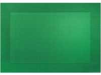 Tischset gewebter Rand wacholder grün 46 x 33 cm