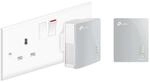 TP-Link TL-PA4010KIT Nano AV600 Powerline Adapter Starter Kit, Up to 300 m range, No