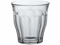 Duralex 1025AC04C0111 Picardie Quatre Trinkglas, Wasserglas, Saftglas, 160ml,...