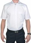Marvelis Herren Businesshemd Kurzarm Non-Iron Modern Fit,Einfarbig,New Kent,Weiss