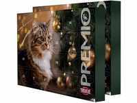 TRIXIE Adventskalender Premio für Katzen mit diversen Leckereien im Doppelpack