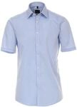 Venti Herren Hemd Halbarm uninah 001620 Modern Fit, Blau (Hellblau 115), Gr.- 42