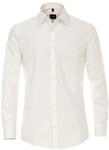 Venti Businesshemd extra Langer Arm 69cm Uni Modern Fit Wei&szlig;beige 39