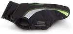 Wolters Outdoorjacke Hundemantel Xtra Strong schwarz/grau mit neon-gr&uuml;n