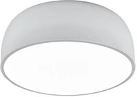 Trio Leuchten Baron 609800431 Deckenleuchte, Metall, Wei&szlig; Matt