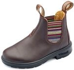Blundstone Unisex-Kinder Classic 1413 Chelsea Boots Stiefel, Braun (Brown Stripes
