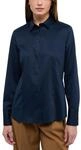 ETERNA Damen Satin Shirt Regular FIT 1/1 dunkelblau 42_D_1/1
