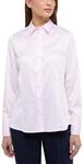 ETERNA Regular Bluse Langarm Hemdenkragen Schulterpasse rosa