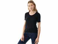 Mey Damen Shirt Halbarm Basic Serie Exquisite Schwarz S(38)