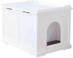 Trixie 40233 Katzenhaus für Katzentoilette XL, 75 × 51 × 53 cm, weiß Trixie 40233 Katzenhaus für Katzentoilette XL, 75 × 51 × 53 cm, weiß
