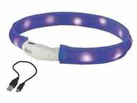 Nobby 77027 LED Leuchtband breit Visible, blau, M: 25 mm; 55 cm