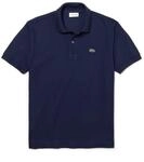 Lacoste Herren Polo-Shirt Kurzarm L1212, M&auml;nner Polo-Hemd,2 Knopf,Regular Fit,Blau,6