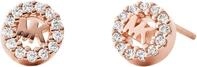 Michael Kors Ohrringe MKC1033AN791 Damen Ohrstecker Silber 925 Rose Zirkonia