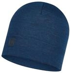 Buff Merino Heavyweight M&uuml;tze SOLID Denim