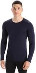Icebreaker Herren Funktionsshirt 200 Oasis LS Crewe, Midnight Navy, L,...