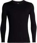 Icebreaker Herren Funktionsshirt 260 Tech LS Crewe, Black, M, 104371001M