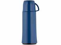 Helios Isolierflasche Elegance, 0,5 Liter, Kunststoff, taubenblau, Henkelbecher