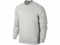 Nike Herren Sweatshirt Team Club Crew, Grau(Grey Heather/football White), XL