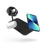 ZENS 3in1 Wireless Charger, Qi and MFi Certified, High Grade Aluminium, Fast Wireless