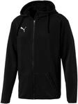 PUMA Herren LIGA Casual Hoody Jacket Jacke, Puma Black-Puma White, S