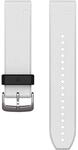 Garmin Ersatzarmband QuickFit&reg; 22 Watch Bands, White Silicon
