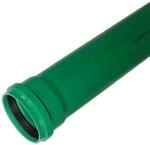 Ostendorf KG 2000 Rohr DN 160, L&auml;nge: 1000 mm, Polypropylen (PP), Gr&uuml;n,