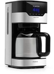 Klarstein 1,2 L Kaffeemaschine mit Thermoskanne und Timer, Filtermaschine für 12 Klarstein 1,2 L Kaffeemaschine mit Thermoskanne und Timer, Filtermaschine für 12