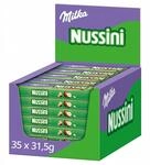 Milka Nussini Riegel &ndash; Knusprige Waffelschnitte mit Haselnusscr&egrave;me und