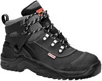 ELTEN Sicherheitsschuhe Dino black S3S, Damen und Herren, Leder/Textil, Stahlkappe,