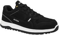 ELTEN Sicherheitsschuhe Journey Black Low ESD S3S, Damen und Herren, Leder,