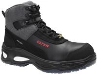 ELTEN Sicherheitsschuhe Miles Mid ESD S3, Damen und Herren, Leder, Kunststoffkappe