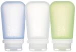 humangear 'GoToob' 3er Pack, Silikon, 100 ml transp./gr&uuml;n/blau, 071101,