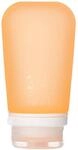 humangear GoToob + Silikon Reise Flasche mit Verriegelung Gap, gro&szlig; (3,4 oz), Orange