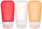 humangear 'GoToob' 3er Pack 100 ml transp./rot/orange, 071102" Einheitsgr&ouml;&szlig;e