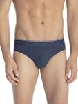 CALIDA Pure & Style Mini Slip Herren, maskuliner Nadelzug, atmungsaktiv,