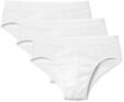 CALIDA Natural Benefit Slip, Unterhose Herren, im 3er-Pack Weiss 52-54