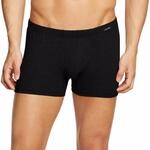 CALIDA Evolution Boxershorts Herren, stoffbezogener Gummibund, aus seidig-weicher