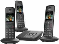 Gigaset C570A Trio 3 Schnurlose Telefone mit Anrufbeantworter , großes...