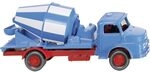 Wiking 053202 H0 Betomischer MB Kurzhauber blau wei&szlig; rot Spur HO 1:87