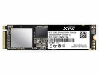 ADATA XPG SX8200 Pro 256GB M.2 Solid State Drive Gaming-SSD Festplatte, schwarz