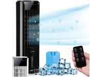 Klarstein Luftkühler mit Wasserkühlung, 4-in-1 Raumkühler, Luftbefeuchter,