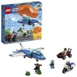 LEGO 60208 City Polizei Flucht mit dem Fallschirm, Bausatz mit Flugzeug, Auto...