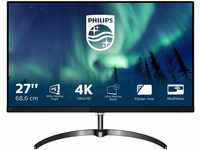 Philips 276E8VJSB - 27 Zoll UHD Monitor (3840x2160, 60 Hz, HDMI 2.0, DisplayPort)