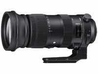 Sigma 60-600mm F4,5-6,3 DG OS HSM Sports Objektiv (105mm Filtergewinde) für...